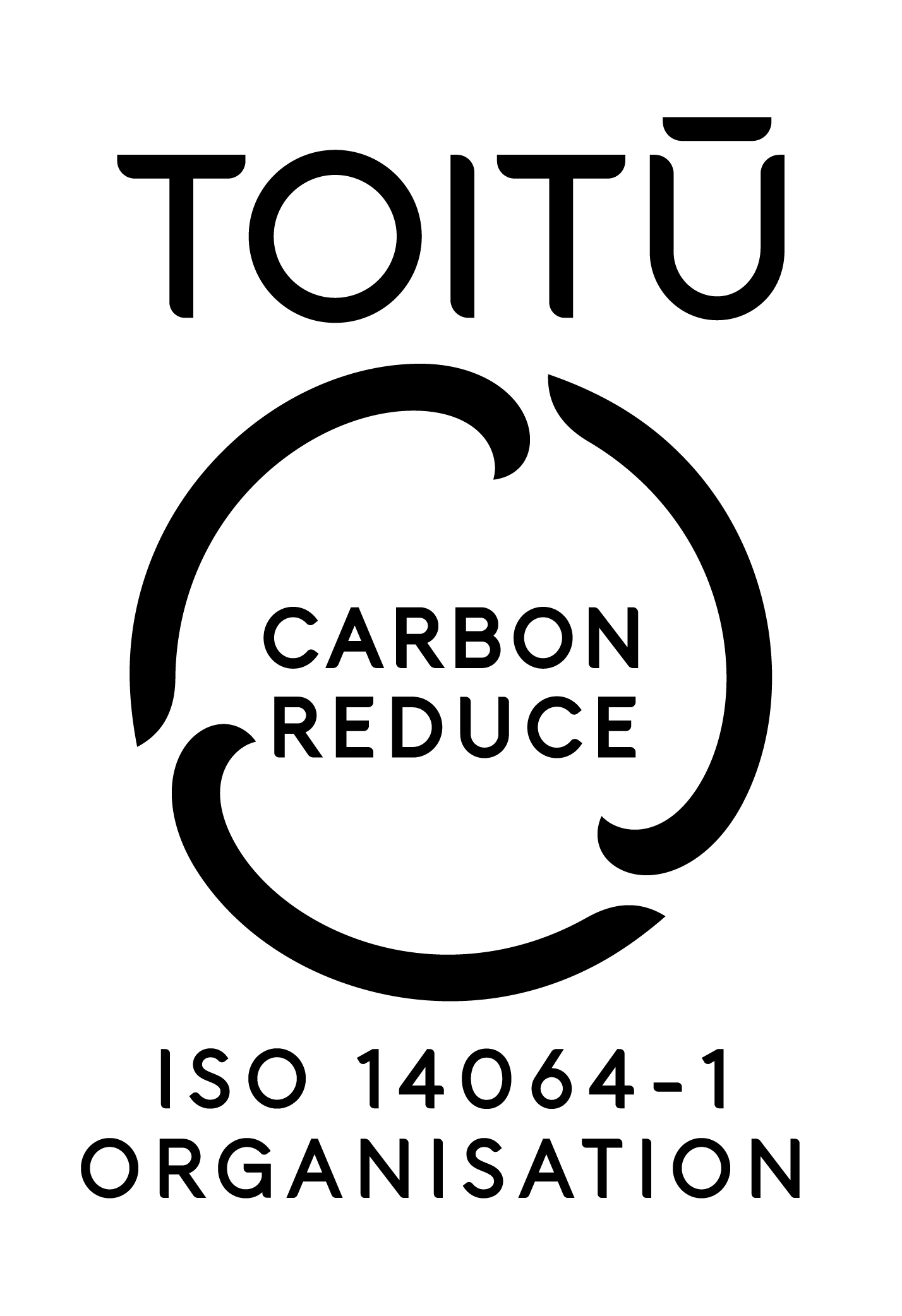 Toitū Carbon Reduce Certified, ISO 14064-1 Organisation
